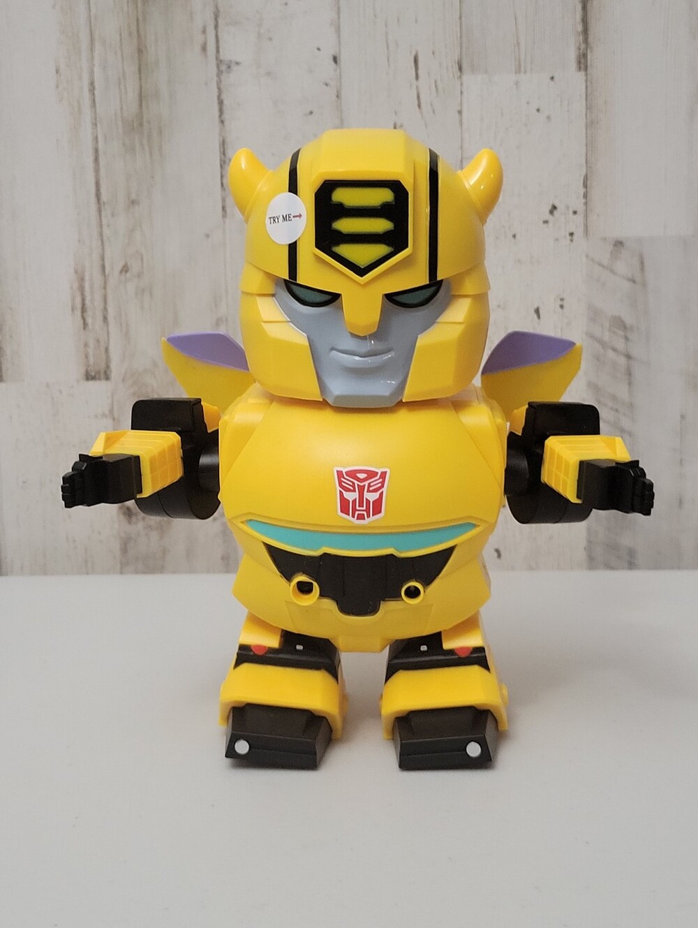 Transformer World Tech Toys Dancing Battle Bots Bumblebee with Lights Sounds